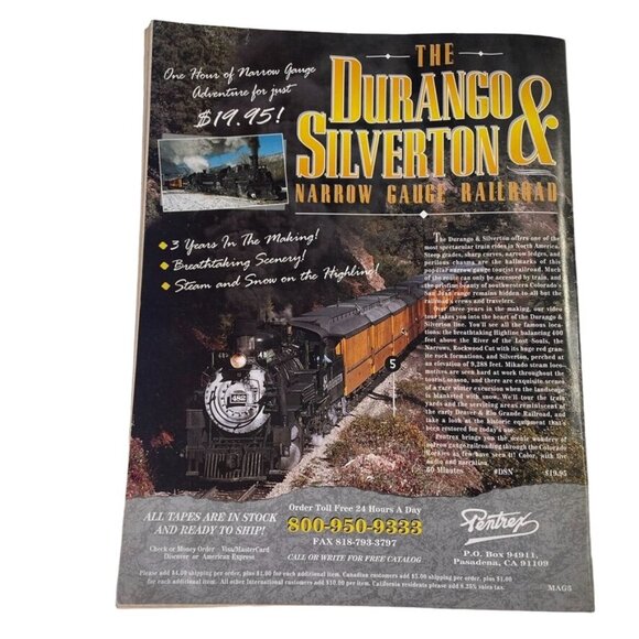 Trains Magazine Railroading Enthusiast September 1995 Vol 55 No 9 u Horseshoe C - Picture 4 of 9